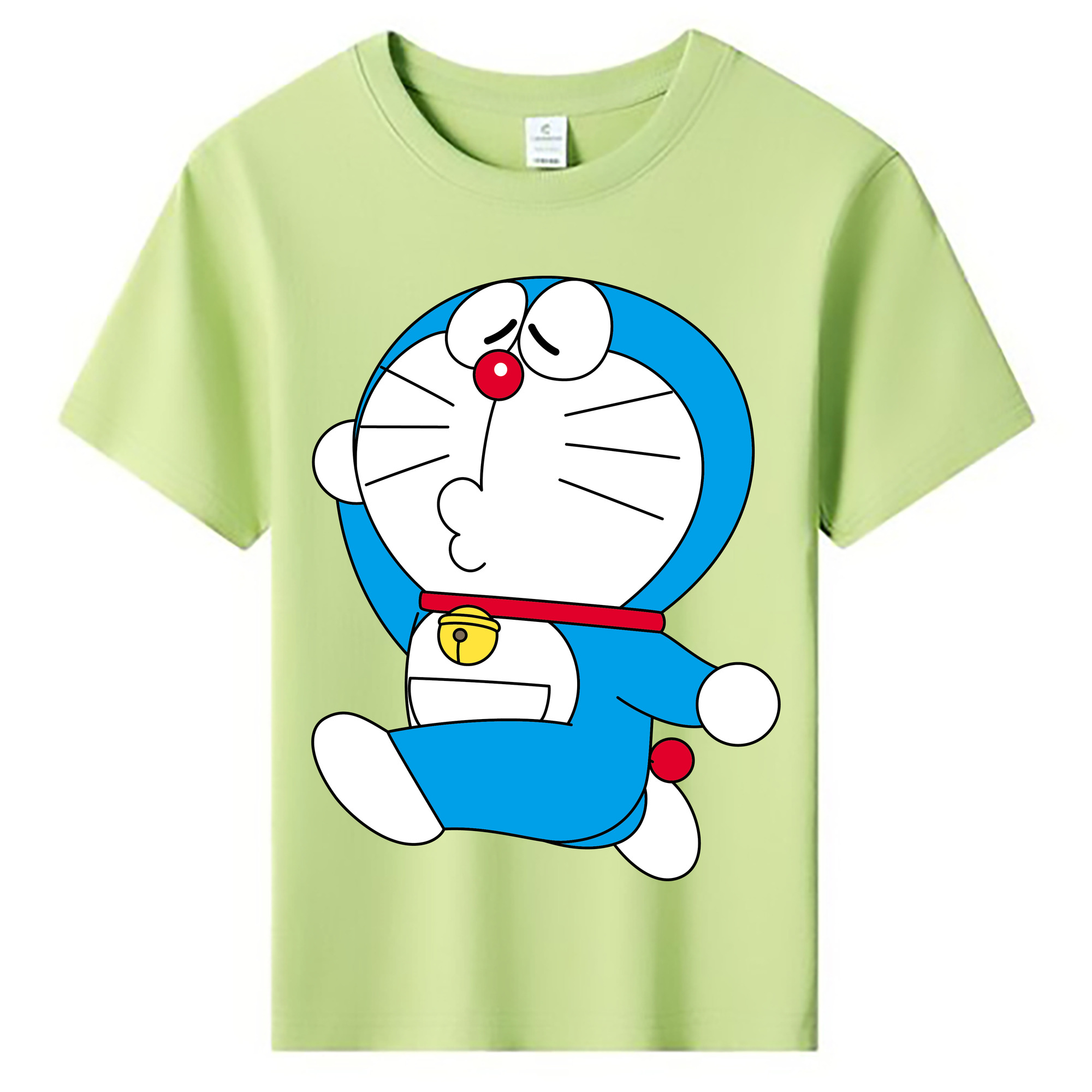 （画像用） ドラえもん Doraemon 綿100％キッズTシャツ（フロントプリント）